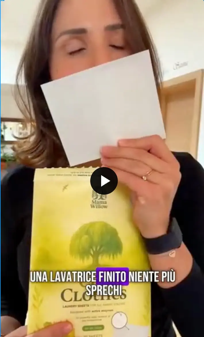 Foglio di detersivo Mama Willow ecologico