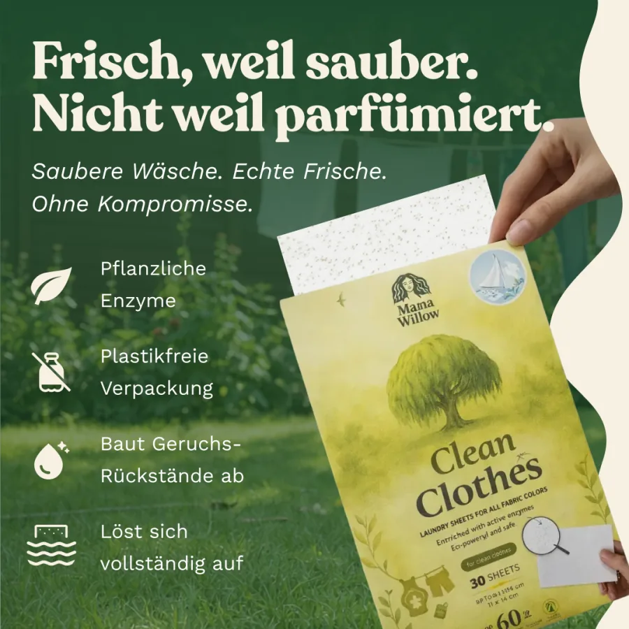 MamaWillow Waschmittel-Blätter