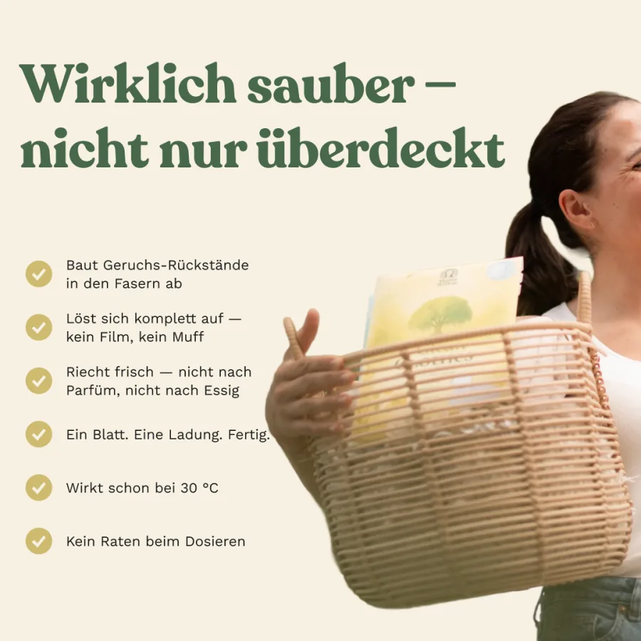 MamaWillow Waschmittel-Blätter