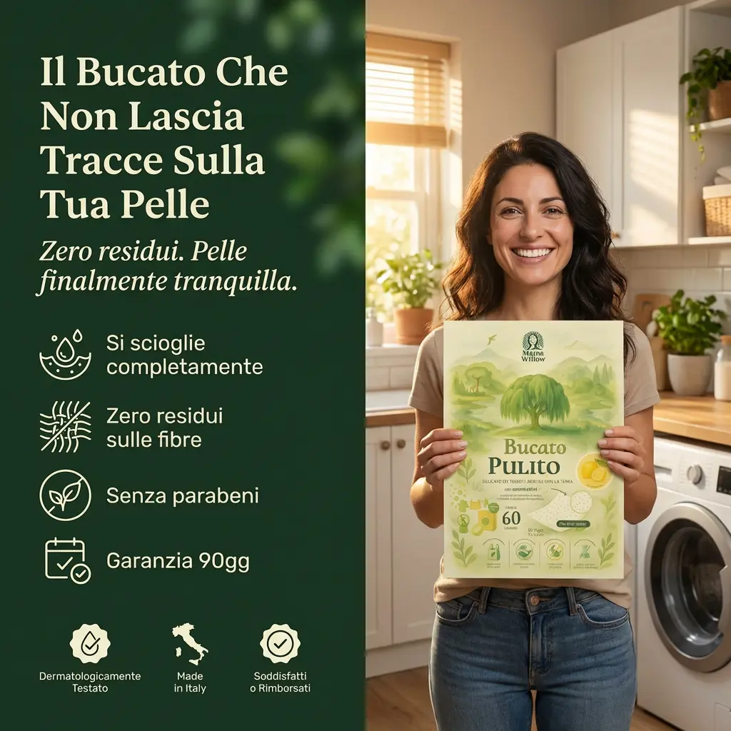 Confezione Mama Willow con fogli di detersivo