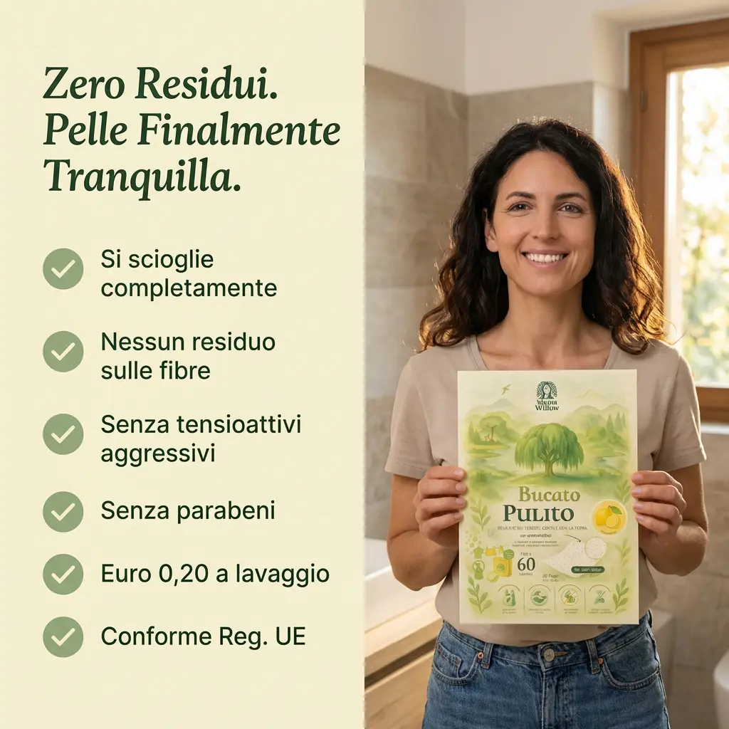 Confezione Mama Willow con fogli di detersivo