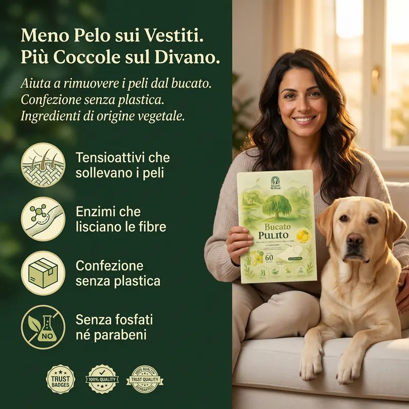 Confezione Mama Willow con fogli di detersivo