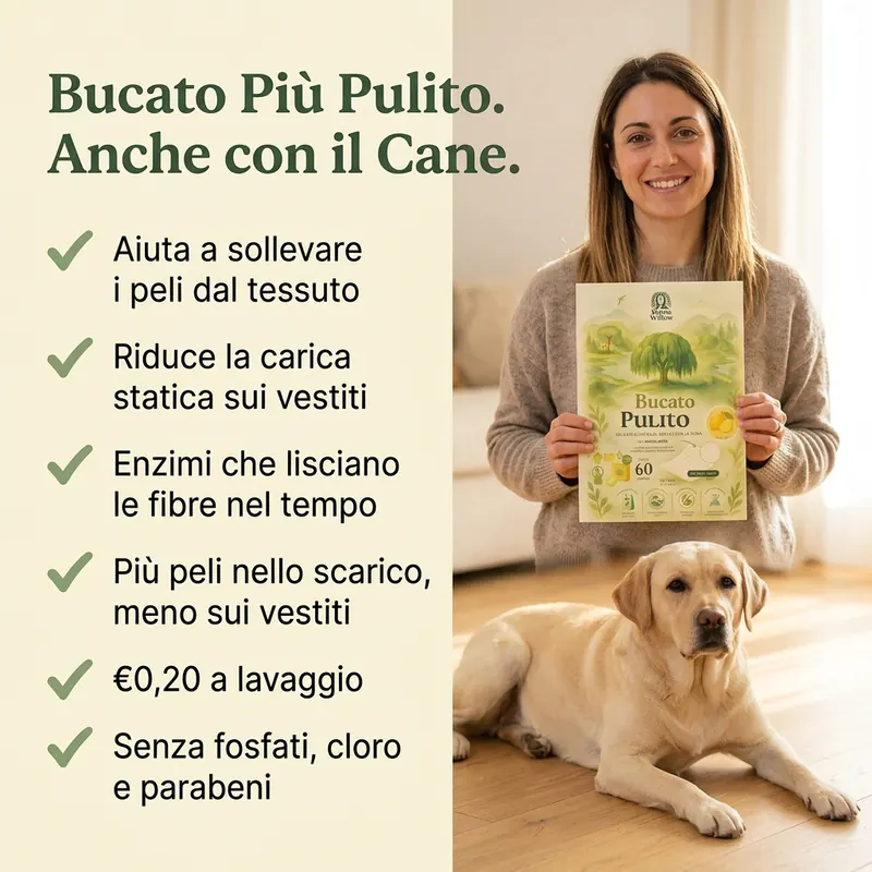 Confezione Mama Willow con fogli di detersivo