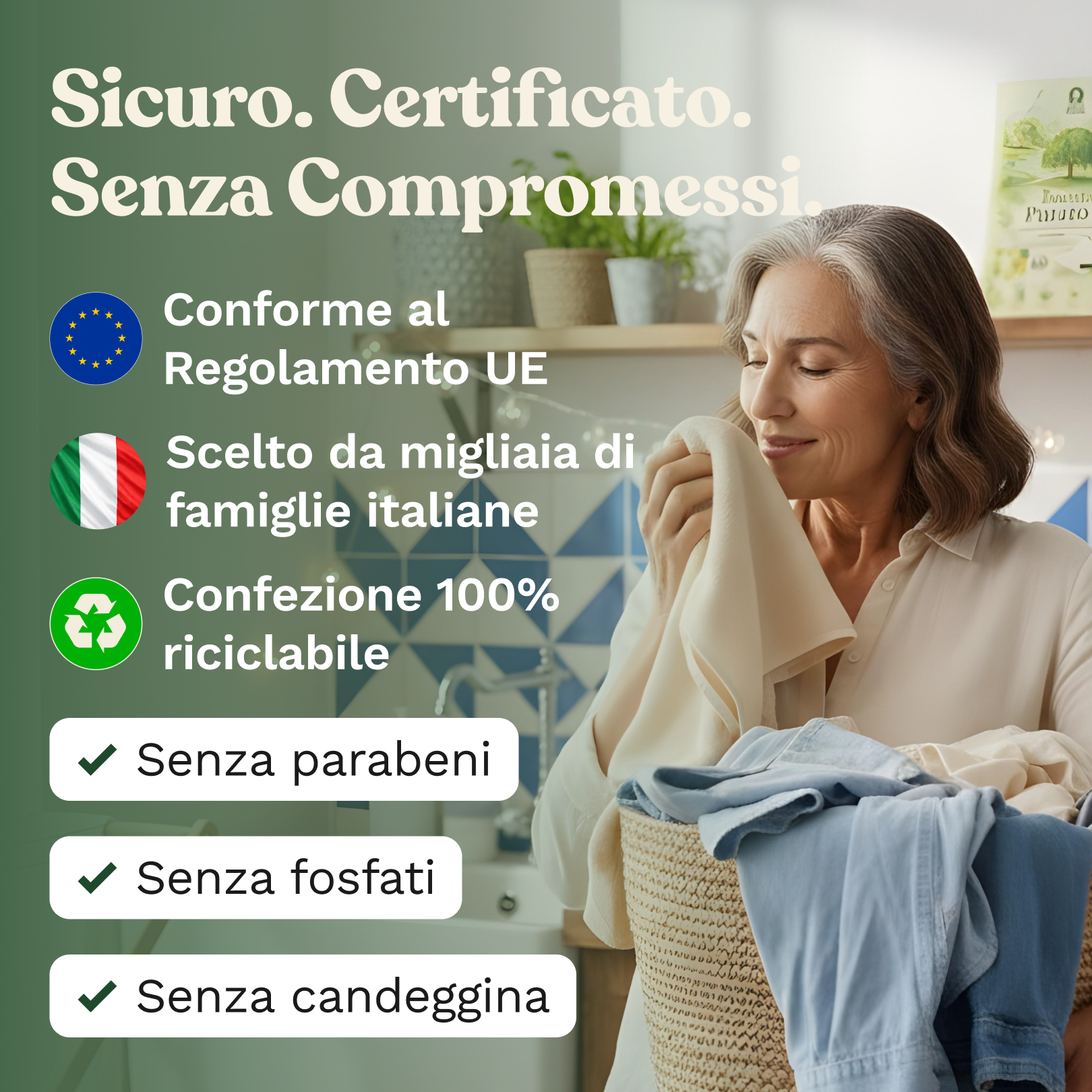 Confezione Mama Willow con fogli di detersivo