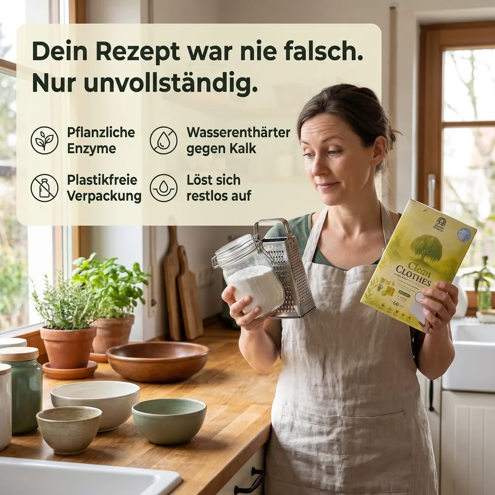 MamaWillow Waschmittel-Sheets — dein Rezept, zu Ende gedacht